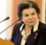 Валентина Терешкова у трибуны в мэрии Ярославля - 76.Ru