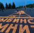 В Рыбинске выложили монумент «Волга» из семи тысяч свечей - Ярославский регион