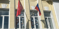 Сотрудники Верхне-Волжского управления оформили окна подразделений символами Победы - Росприроднадзор