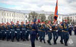 В юбилейную 80-ую годовщину Дня Победы советского народа в Великой Отечественной войне 1941-1945 годов над фашистской Германией в городе Ярославль состоялся парад Победы