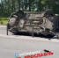 На трассе Ярославль – Рыбинск иномарка врезалась в отбойник и перевернулась - ГТРК