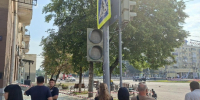 Всего пострадало 16 человек, среди них дети | Источник: Алена Воропаева / Voronezh1.ru - 76.Ru