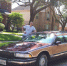 Дмитрий с сыном на фоне Buick Roadmaster Estate | Источник: Дмитрий Кузнецов - 76.Ru