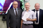 Председатель муниципалитета поздравил коллектив департамента финансов мэрии с профессиональным праздником