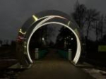 ​​Фонтаны в форме обручальных колец украсили обновленную по нацпроекту площадь в Любиме