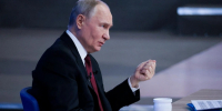 Путин заявил, что ВС РФ до конца года добьются успехов на линии боевого соприкосновения | Источник: Артем Устюжанин / MSK1.RU - 76.Ru
