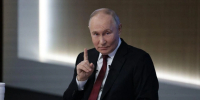Президент в прямом эфире отвечает на вопросы россиян и журналистов | Источник: Артем Устюжанин / MSK1.RU - 76.Ru
