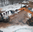 Во Фрунзенском районе Ярославля автомобиль ушёл под землю - R76.Su