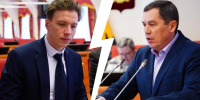 У депутата Сергея Соколова (на фото слева) возникли вопросы к омбудсмену. Тот ответил | Источник: Ярославская областная Дума - 76.Ru