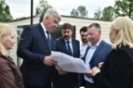 ​Михаил Евраев проинспектировал ход дорожных работ и объекты благоустройства в Любимском округе