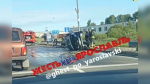 Есть пострадавшие: в Ярославле перевернулся автомобиль