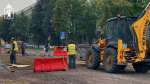 На Советской улице укладывают гранитную брусчатку