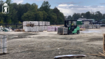 Продолжаются работы по созданию амфитеатра на Стрелке