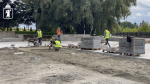 Продолжаются работы по созданию амфитеатра на Стрелке